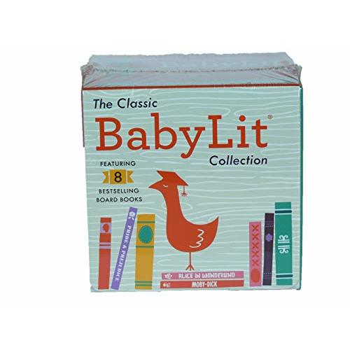 The Classic Baby Lit Collection Boxed Set - Romeo & Juliet, Wizard of Oz, Sherlock Holmes, Pride & Prejudice, Moby Dick, Jane Eyre, Alice in Wonderland, Jungle Book