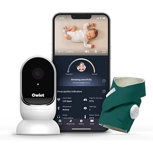 Owlet Dream Duo with 2nd Generation Cam - Deep Sea Green