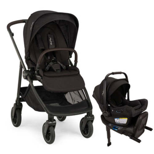 SWIV Stroller + PIPA Series Travel System - Caviar / PIPA rx Aire / Caviar