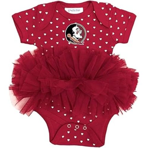 Two Feet Ahead Newborn Baby Girl Bodysuit Creeper Hearts Tutu Skirt Dress Sizes 0-3M 6M 12M
