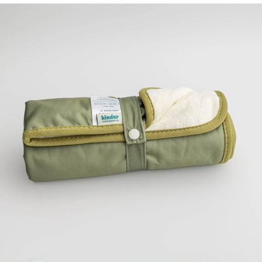 Ultra-Soft Bamboo Machine Washable and Wipeable Diaper Change Mat
