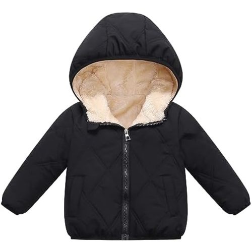 Baby girls winter coats toddler outerwear snow jackets infant boys warm clothes