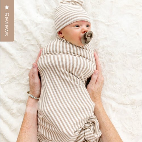 Indy Ribbed Swaddle Blanket