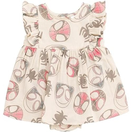 Marvel Spidey and His Amazing Friends Cotton Gauze Matching Family Outfits Newborn to Toddler Sizes (Newborn - 5T)