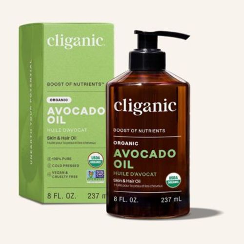 Cliganic Organic Avocado Oil, 8oz