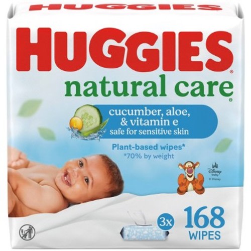 Huggies Natural Care Refreshing Scented Baby Wipes - 168ct/3pk