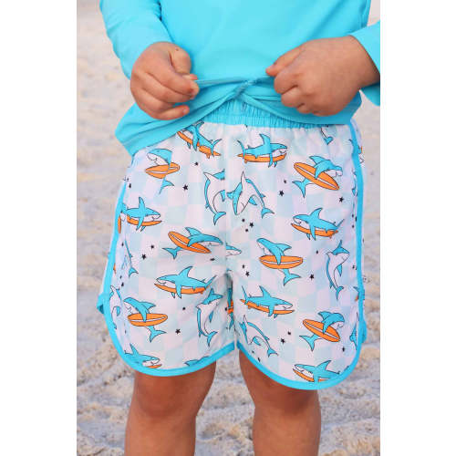 Boy's Swim Trunks | Totally Jawsome – Caden Lane