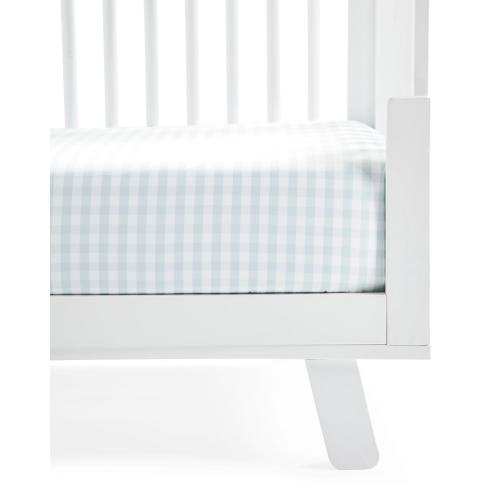 Gingham Crib Sheet | Serena and Lily