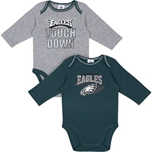 Gerber Baby NFL Team 2 Pack Long Sleeve Onesie Bodysuit