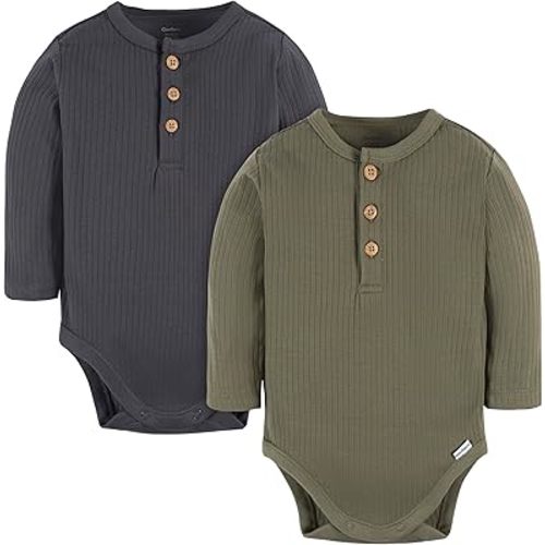 Gerber Unisex Baby Baby Boys' and Baby Girls' 2-pack Bodysuits