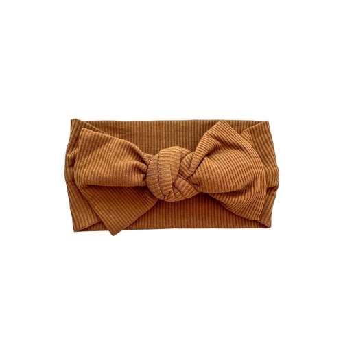 Knotted Headband - Caramel