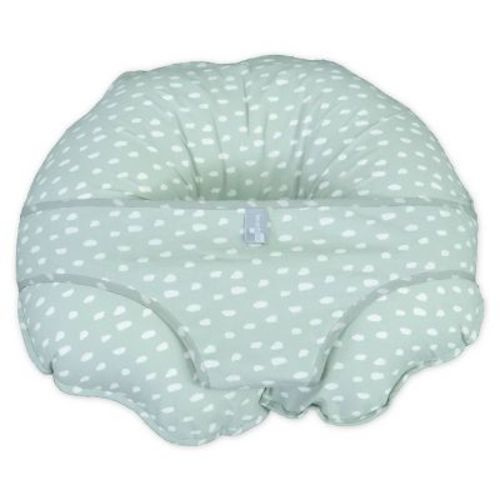 Leachco Cuddle-u Nursing Pillow - Sage Green Polka Dots