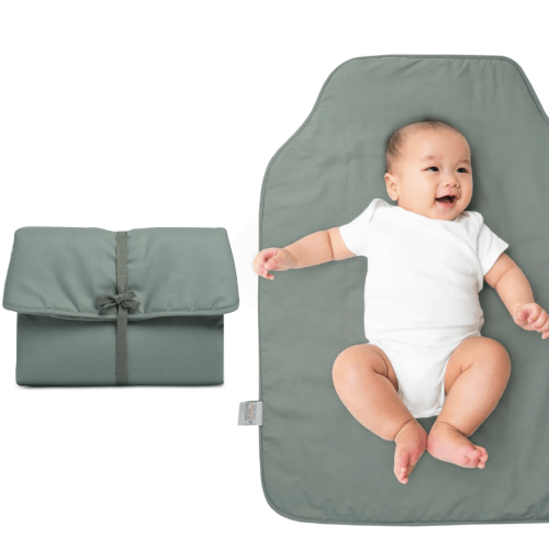 On The Go Portable Changing Pad - Lily Pad – Natemia