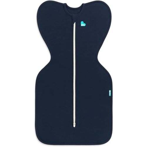 Love to Dream Swaddle UP, Baby Sleep Sack, Self-Soothing Swaddles for Newborns, Get Longer Sleep, Snug Fit Helps Calm Startle Reflex, New Born Essentials for Baby, 1.0 TOG, 13-19 lbs, Navy