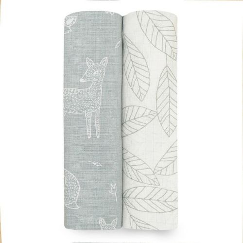 aden + anais Essentials Silky Soft Swaddle Blanket - 2pk