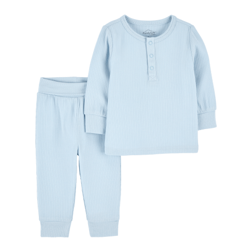 Baby 2-Piece PurelySoft Outfit Set - Blue - Carter's | Carter's