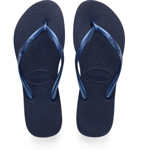 Havaianas Slim Flip Flop (Women), Navy Blue/ Blue