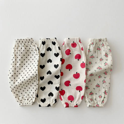 Baby Printed Casual Lantern Trousers