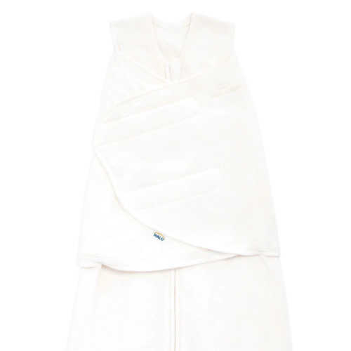 Cream Micro-Fleece Swaddle S | HALO