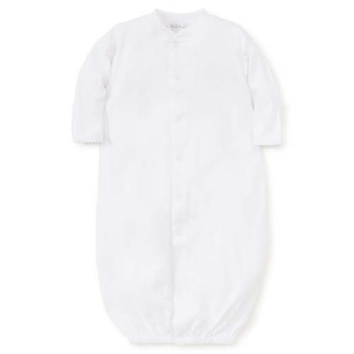 White Kissy Basics Conv. Gown