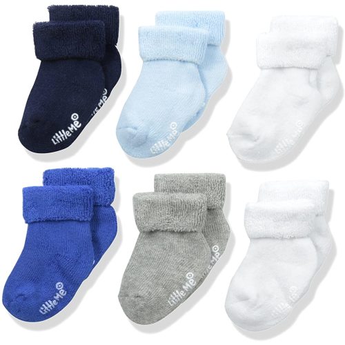 Little Me baby-boys Baby Boys' 6 Pack SocksBaby Boy Socks