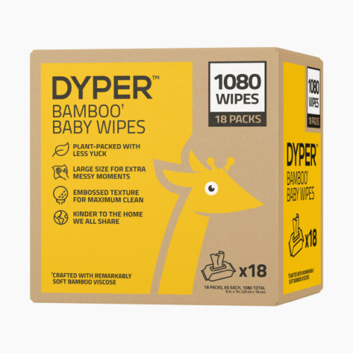 DYPER Bamboo Viscose Baby Wipes - 1080