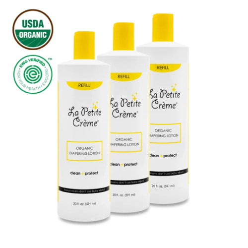 French Diapering Lotion Refill (3-pack) – La Petite Creme