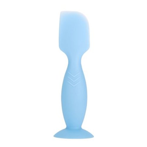 Soft Silicone Baby Butt Cream/Crema Brush Spatula with Upgraded Suction Base Case | Bum/Tush Rash Diaper Paste Applicator/Swiper Cleaner - Necessary Care Product Items for Newborn Babies