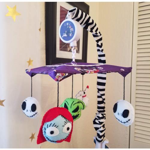 Nightmare Before Christmas Crib Mobile - 5 figures
