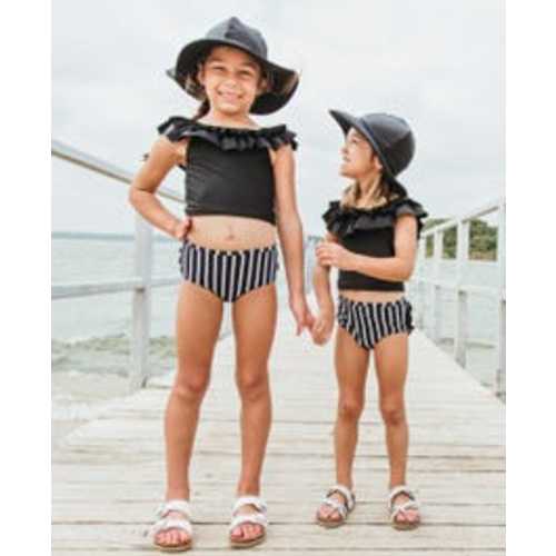 Fancy Me Floral Ruffled Tankini - 3-6m