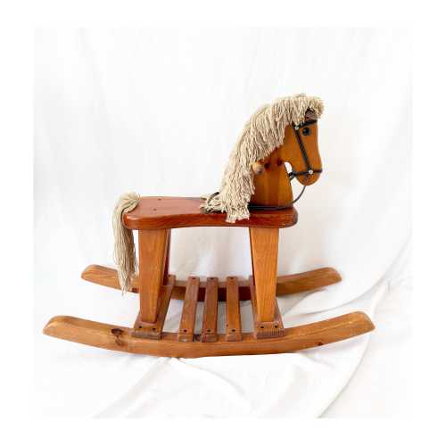 vintage rocking horse