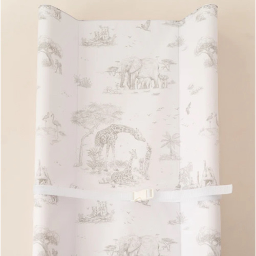 Safari Toile Wipeable Contour Change Pad