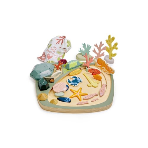 Tender Leaf Toys My Little Rock Pool Wooden Playset
