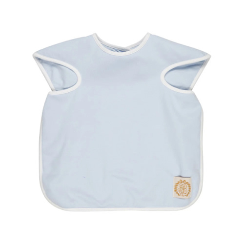 Big Bite Bib - Buckhead Blue with Worth Avenue White