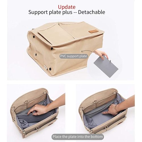 IN Backpack Organizer Insert,Nylon Organizer Insert for Backpack Rucksack Shoulder Bag Woman MCM divider foldable … - KAQI