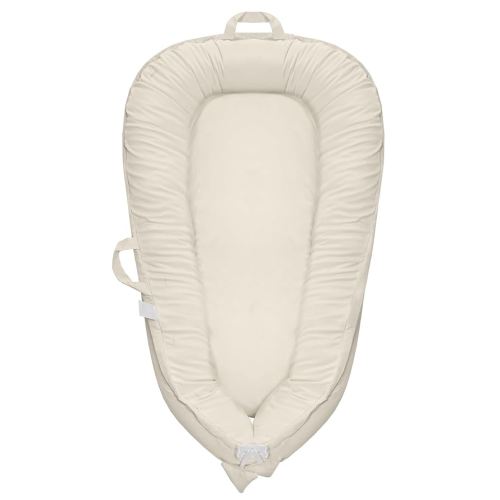 Baby Lounger - Baby Lounger for Newborn 0-24 Months, Baby Nest Breathable & 100% Cotton and Velvet Cover Adjustable Portable Infant Lounger, Co Sleeper for Baby in Bed, Baby Essentials and Gifts