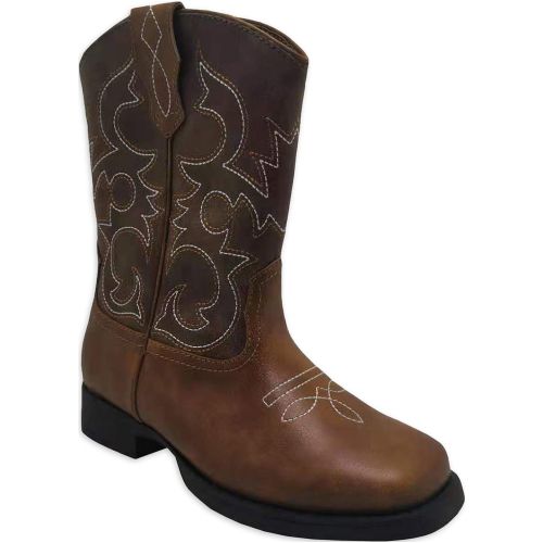 Wonder Nation Cowboy Western Boots, Size 1