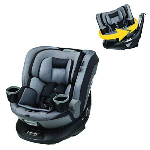 Safety 1st Turn and Go DLX Rotating Car Seat 360°, Revolve 360 Car Seat, All in One Car Seat with Seat Rotation, High Street