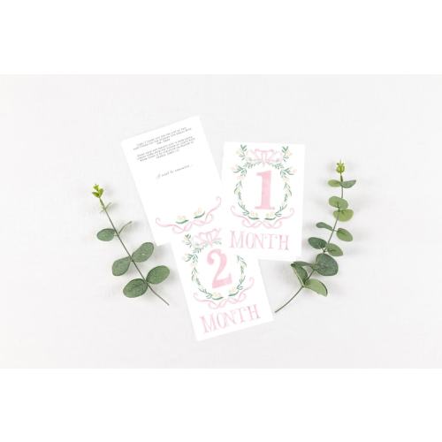 Christian Monthly Milestone Cards Baby Gift Baby Milestone - Etsy