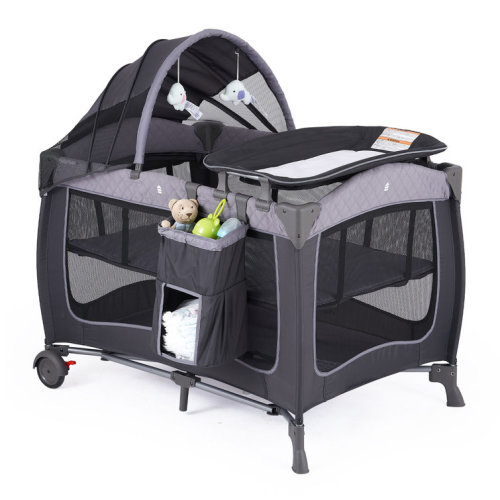 4 -in-1 Convertible Crib with Changer