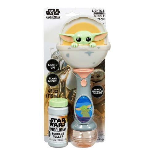 Little Kids Inc Grogu Lights & Sounds Bubble Wand