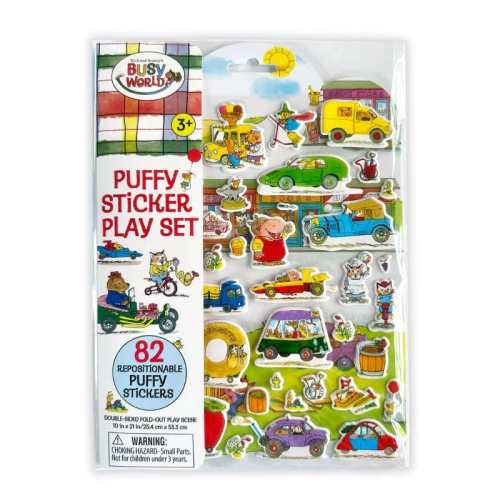 Busy Town Puffy Sticker Play Set
