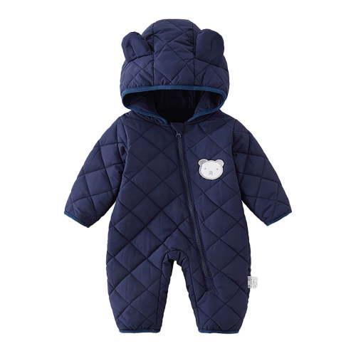 Zecgelong Baby Bear Suit Newborn Winter Coat Warm Hooded Jumpsuit For Boys Girls Boys Romper Outfits Size 6-12 Months