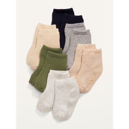 Unisex Crew Socks 6-Pack for Baby