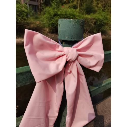 Custom 1pc Baby Blue Bow, Bed Bow, Pew Bow, Nursery bow, Wedding bow, Rustic Bow, Curtain Tie Back(about 11inches W and 16inches L)