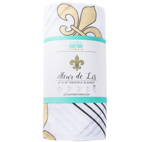 Fleur De Lis Swaddle – Little Hometown