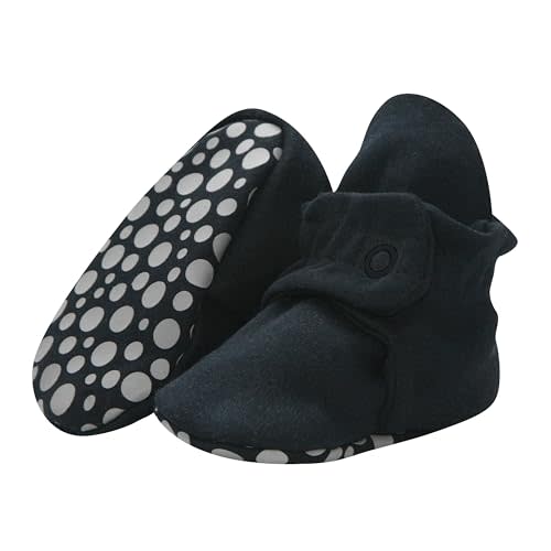 Zutano Unisex Organic Cotton Baby Booties With Gripper Soles