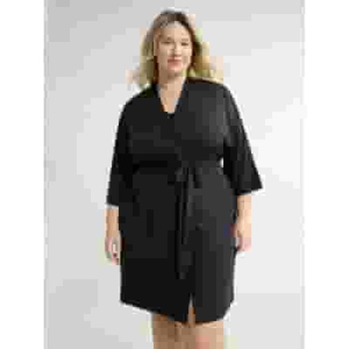 Joyspun Women’s Dreamy Soft Collection Knit Robe, Sizes S/M to 2X/3X
