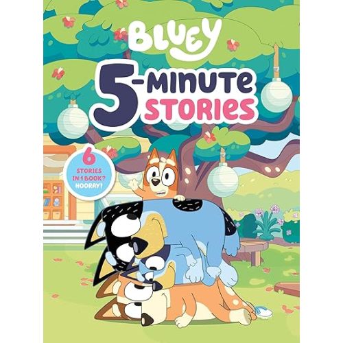 Bluey 5-Minute Stories: 6 Stories in 1 Book
