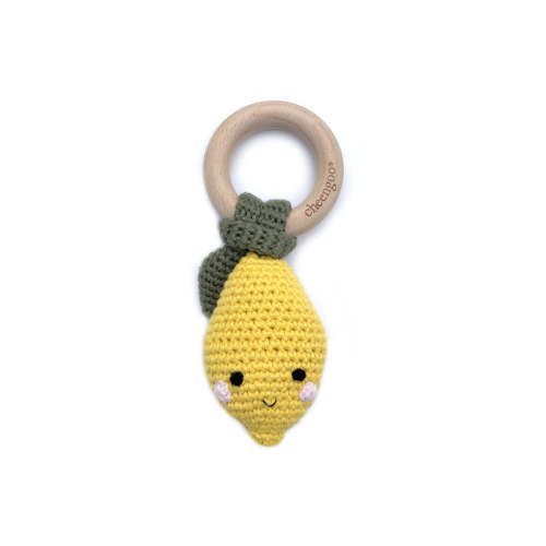 Lemon Teething Rattle